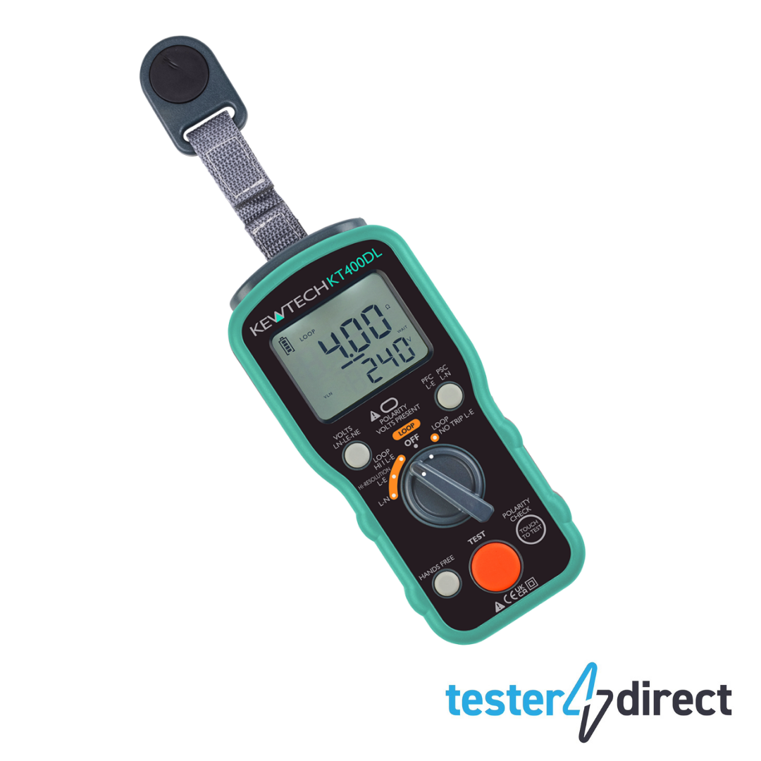 Kewtech KT400 Digital Loop Impedance & PSC/PFC Tester