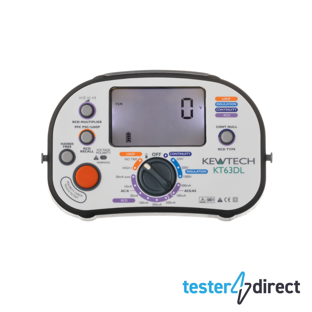 Kewtech KT63DL Multifunction 5 in 1 Tester