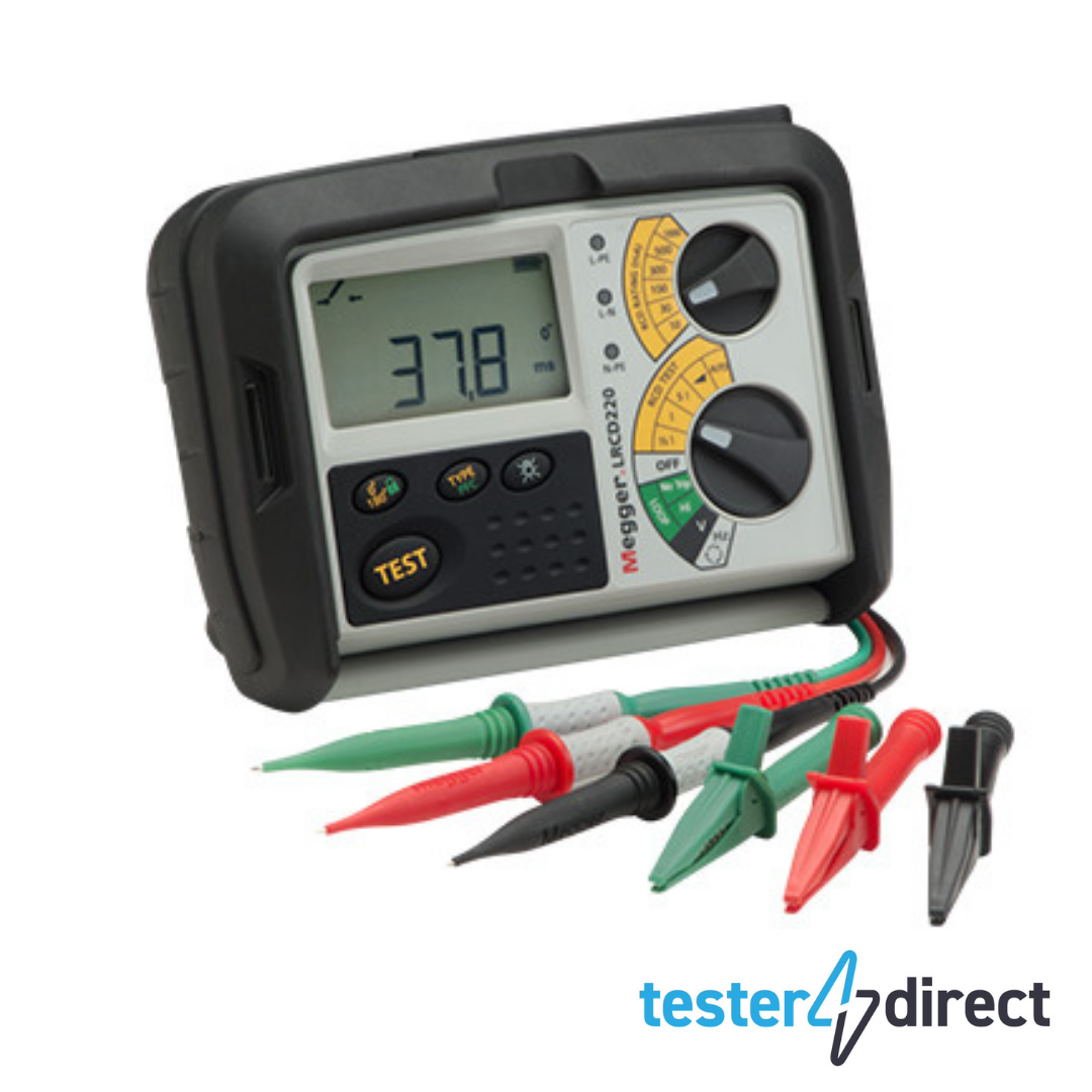 Megger LRCD220 Loop and RCD Tester