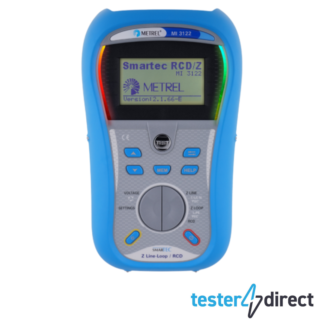 Metrel MI3122 Smartec Z Line-Loop & RCD Tester