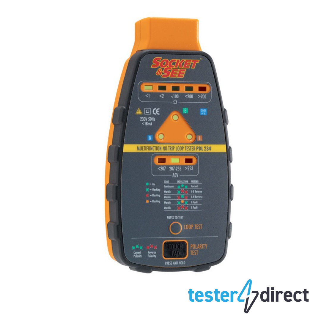 Socket & See PDL 234 PLUS Installer Loop Testing Kit