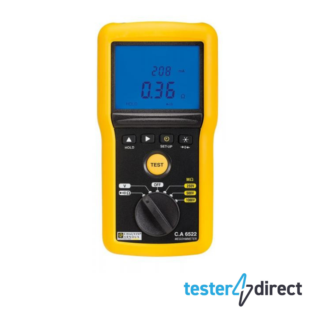 Chauvin Arnoux CA6522 Insulation Tester