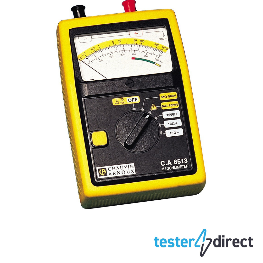 Chauvin Arnoux CA6513 Analogue Insulation Tester