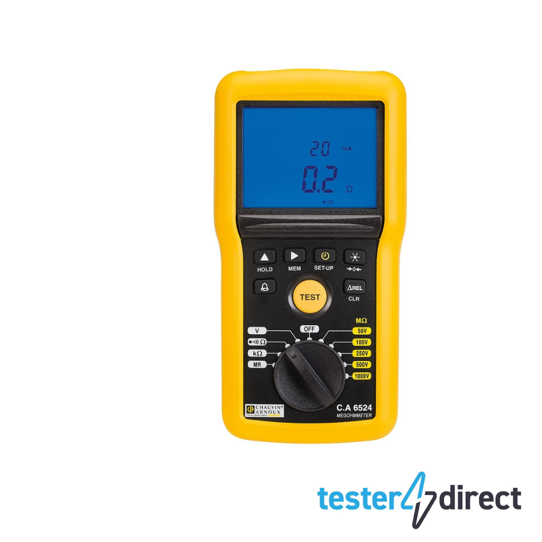 Chauvin Arnoux CA6524 Insulation Tester