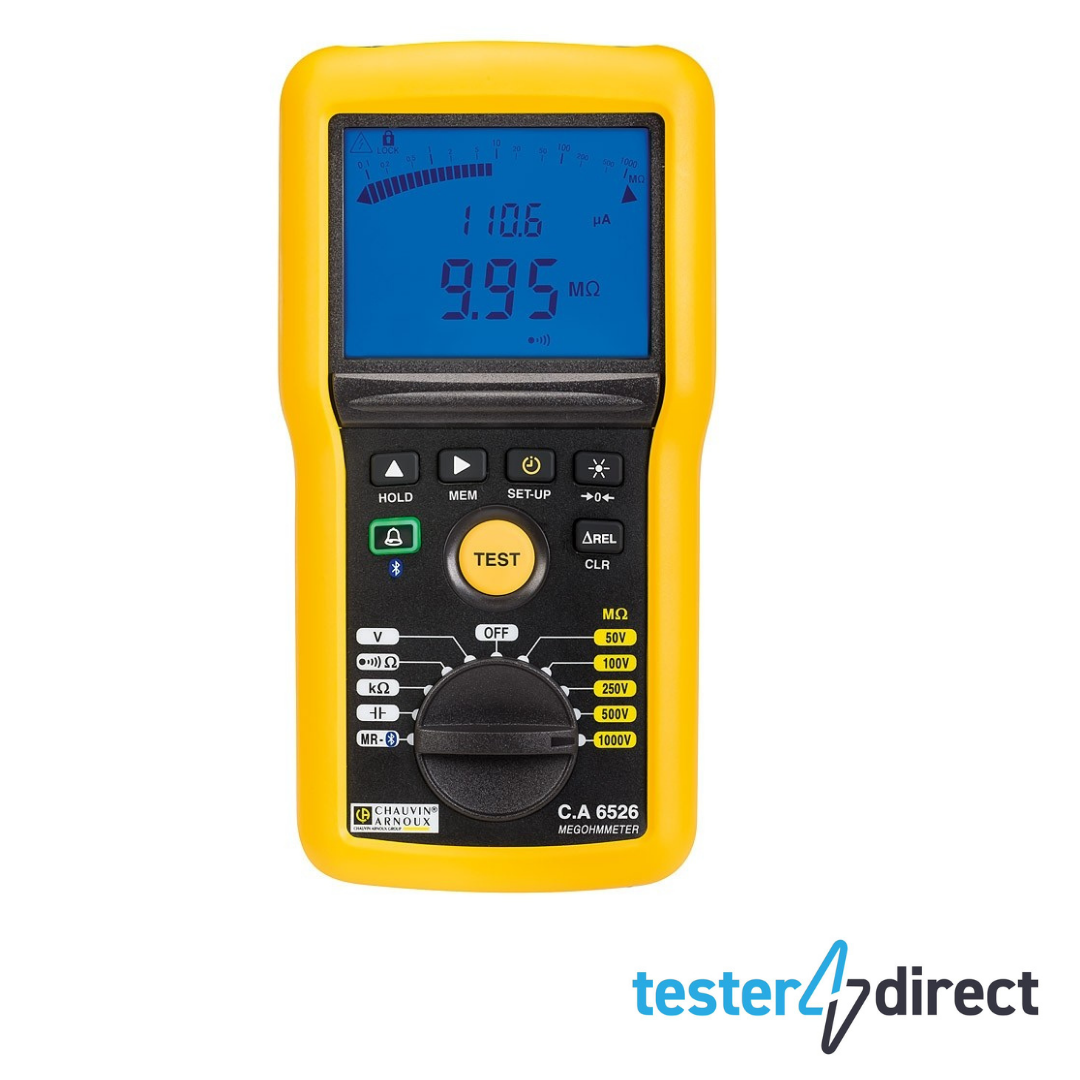 Chauvin Arnoux CA6526 Insulation Tester