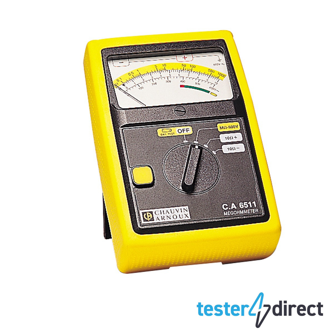Chauvin Arnoux CA6511 Analogue Insulation Tester