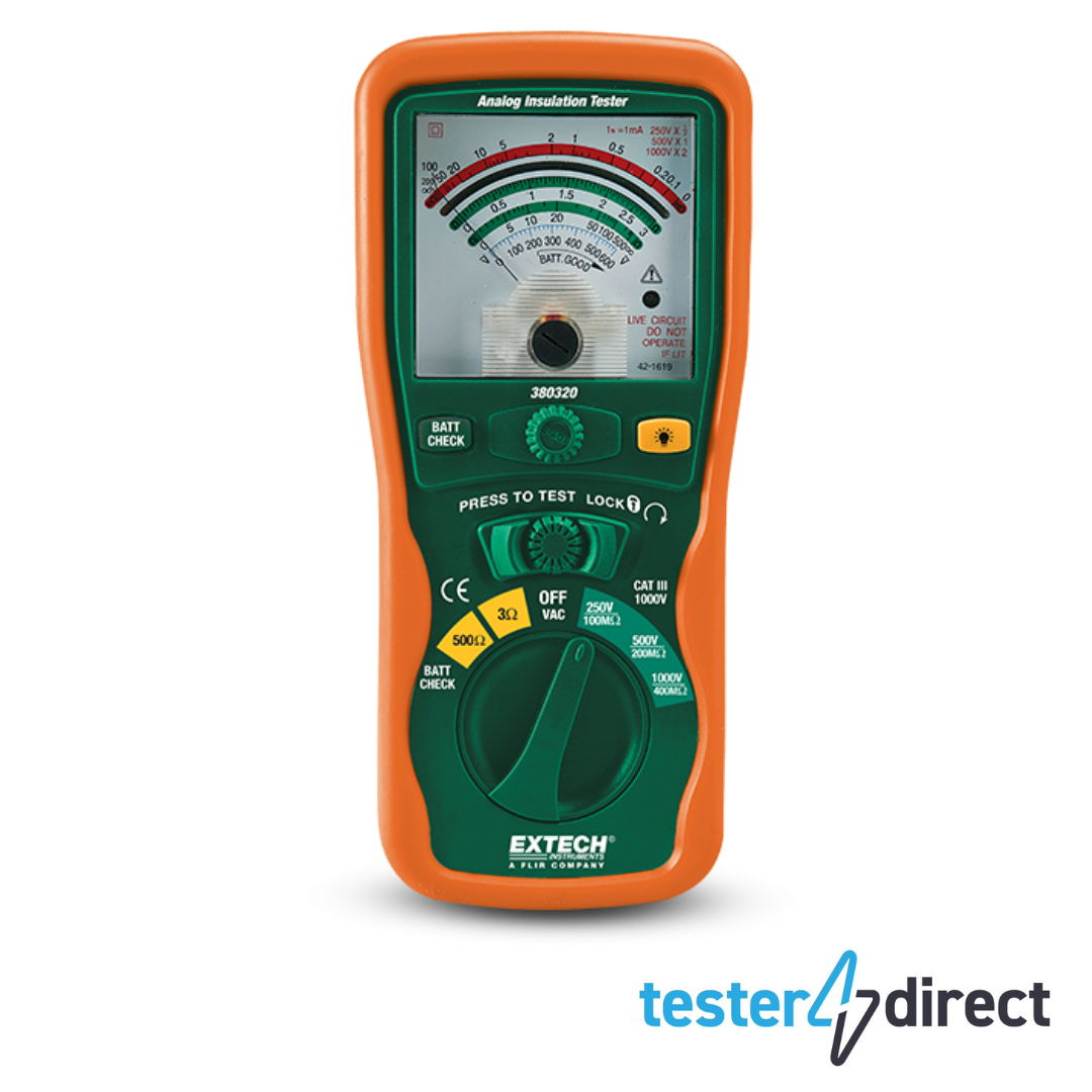 Extech 380320 Analogue Insulation Tester