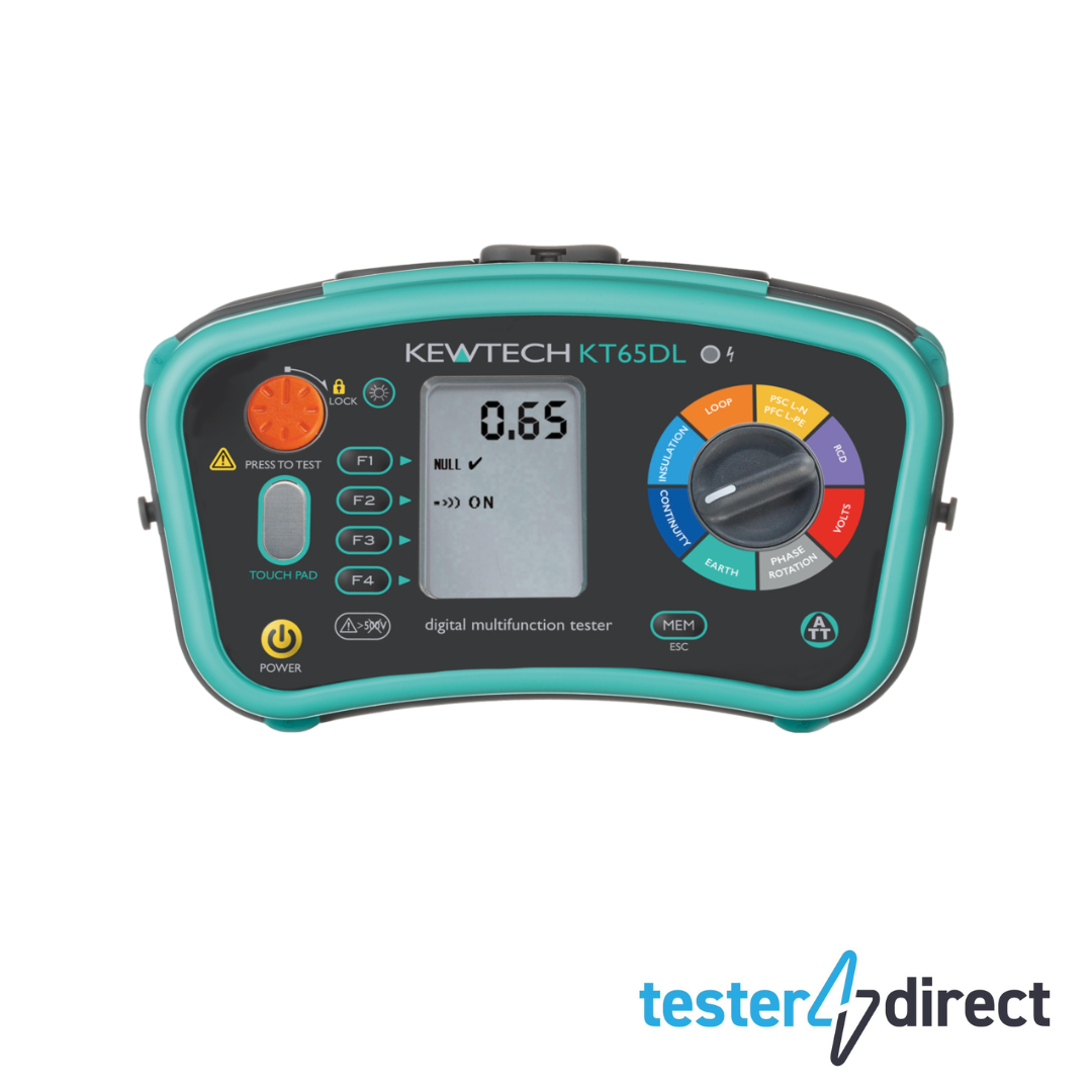 Kewtech KT65DL Multifunction Electrical Tester