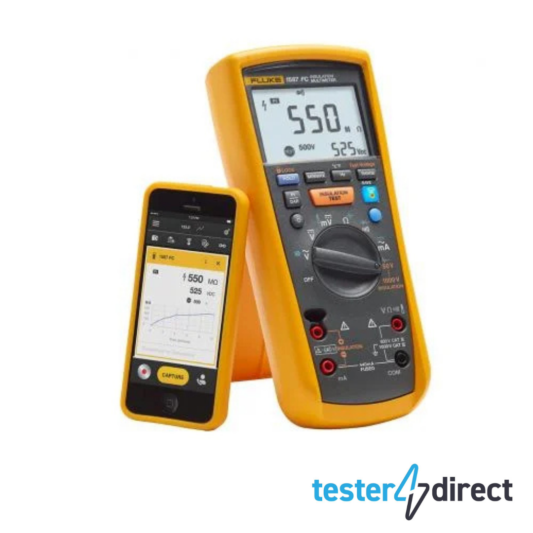 Fluke 1587 FC Insulation Tester and Multimeter