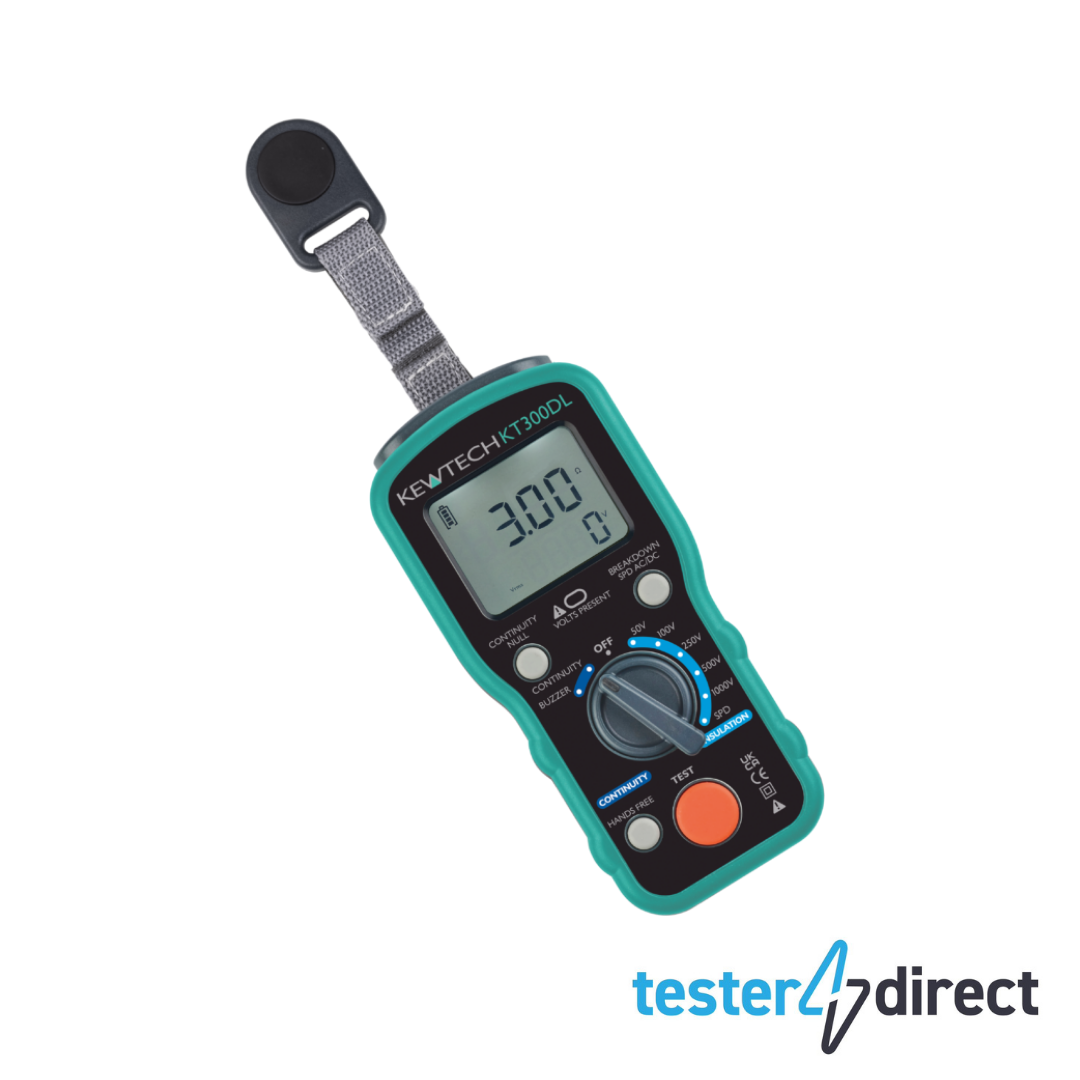 Kewtech KT300DL Digital Insulation/Continuity Tester