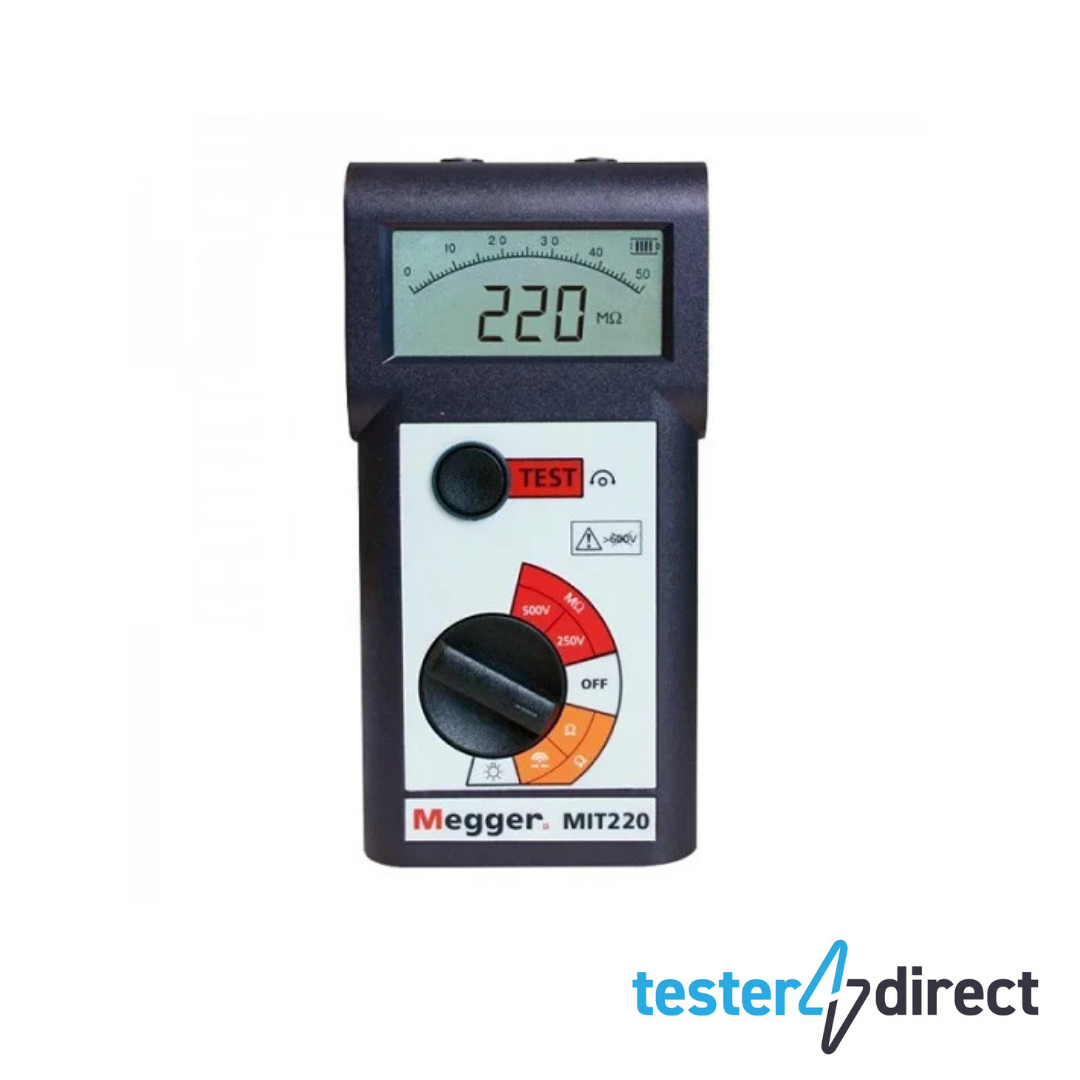 Megger MIT220 Insulation and Continuity Tester