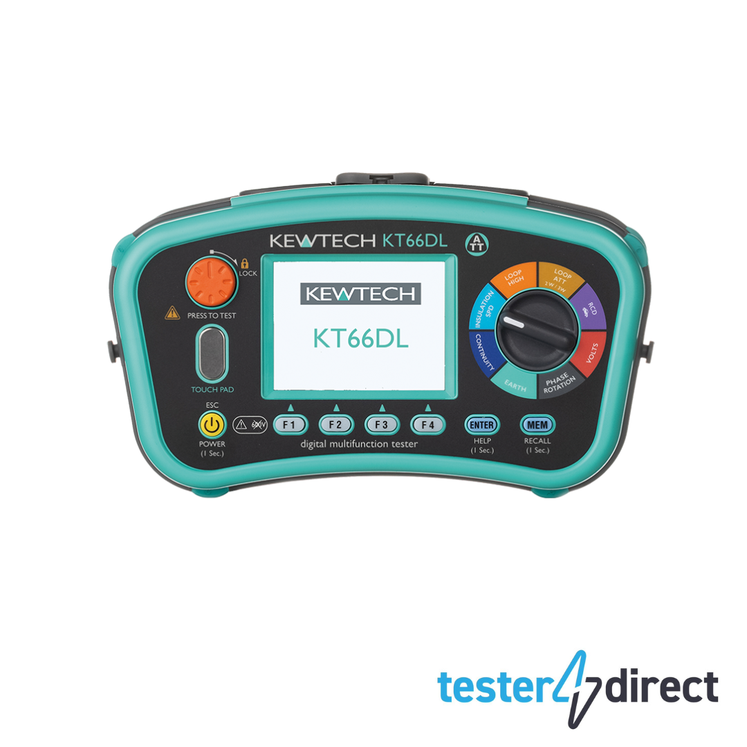 Kewtech KT66DL 12-in-1 Multifunction Tester