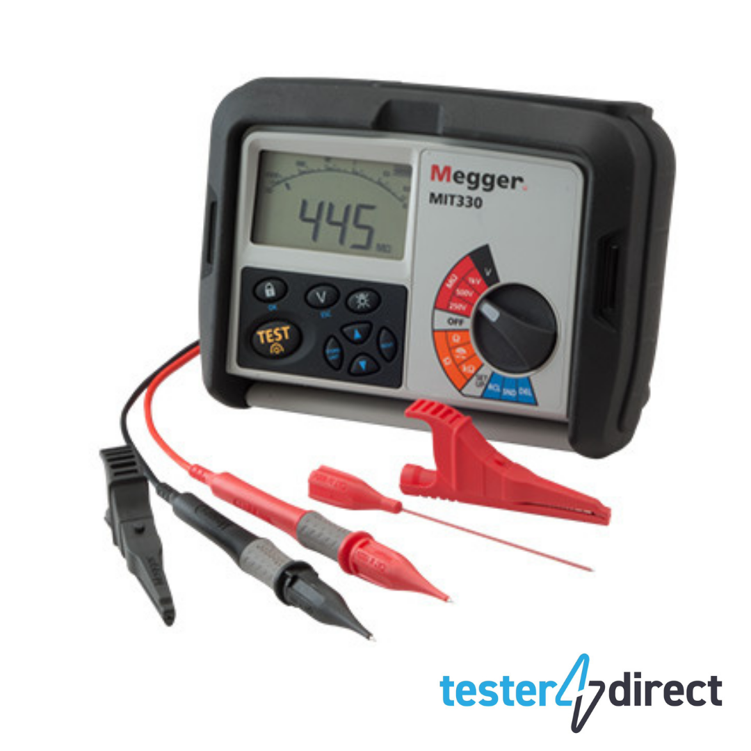 Megger MIT300 Insulation and Continuity Tester