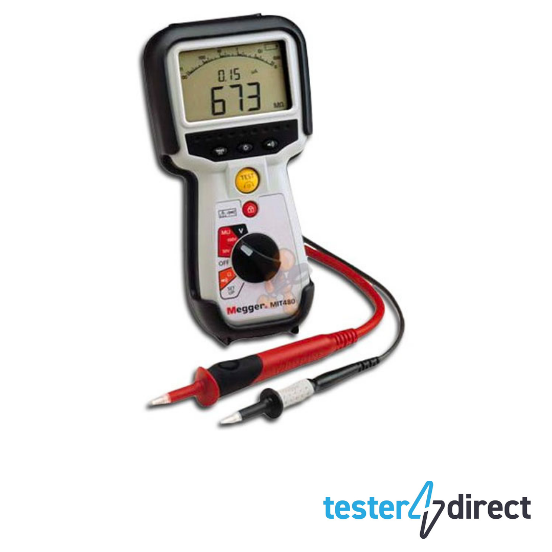 Megger MIT480 Telecommunications Insulation Tester