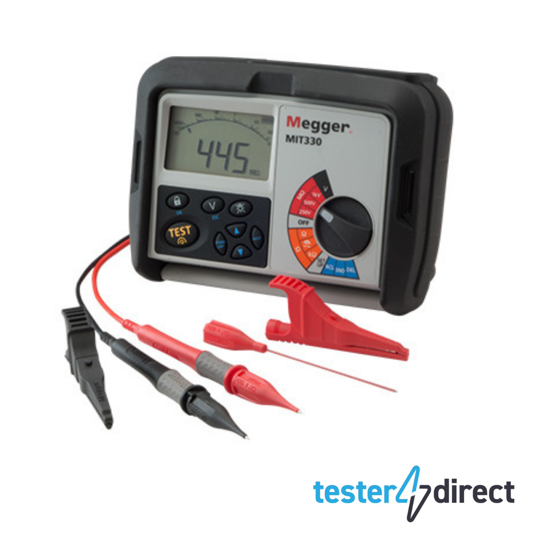 Megger MIT330 Insulation and Continuity Tester