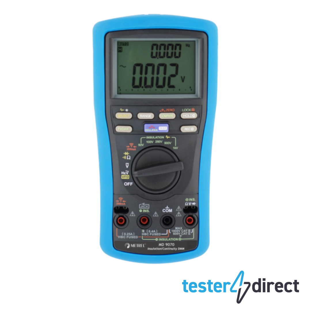 Metrel MD9070 Insulation Tester & Multimeter