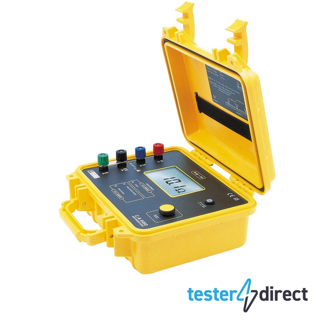 Chauvin Arnoux CA6460 Earth and Resistivity Tester