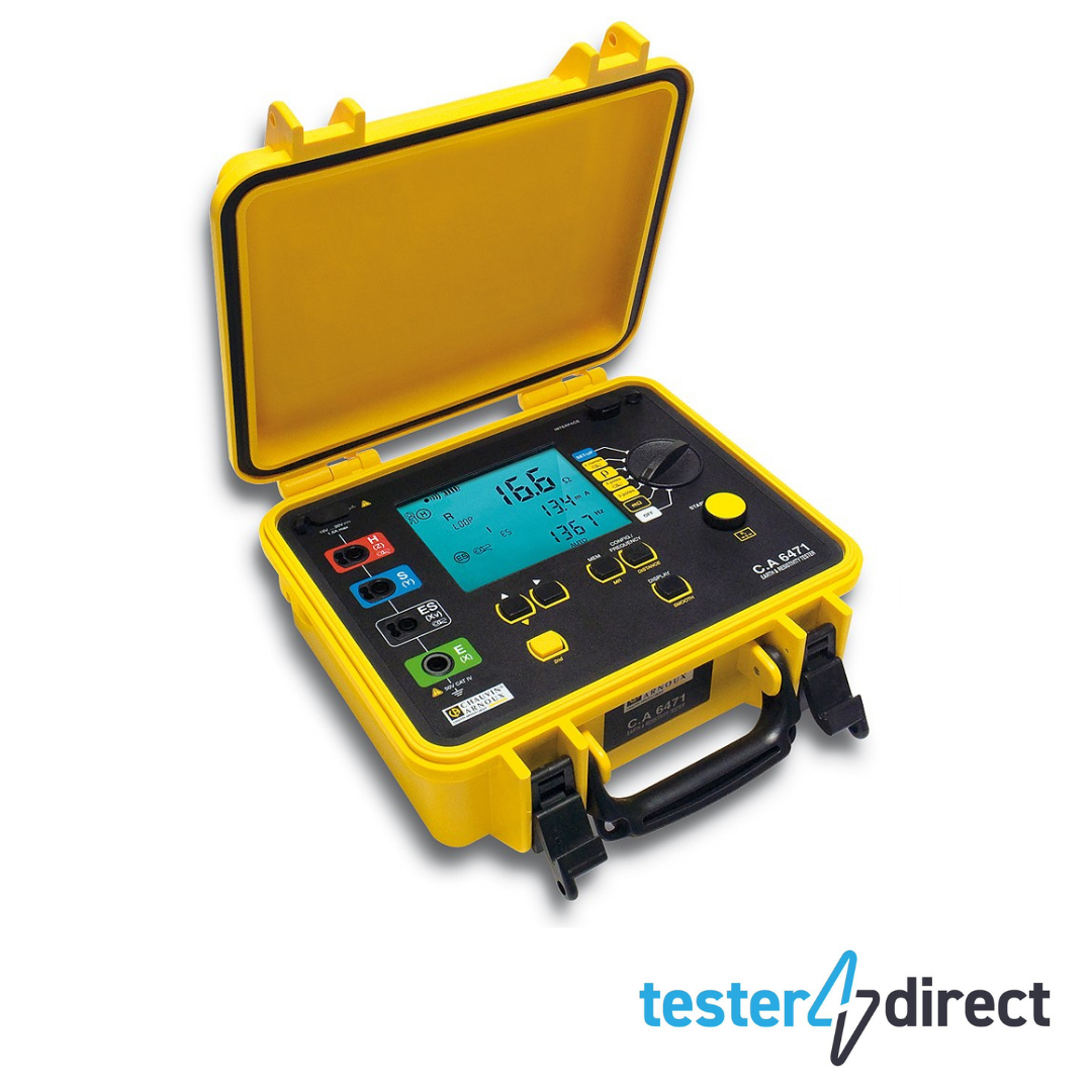 Chauvin Arnoux CA6471 Earth and Resistivity Tester