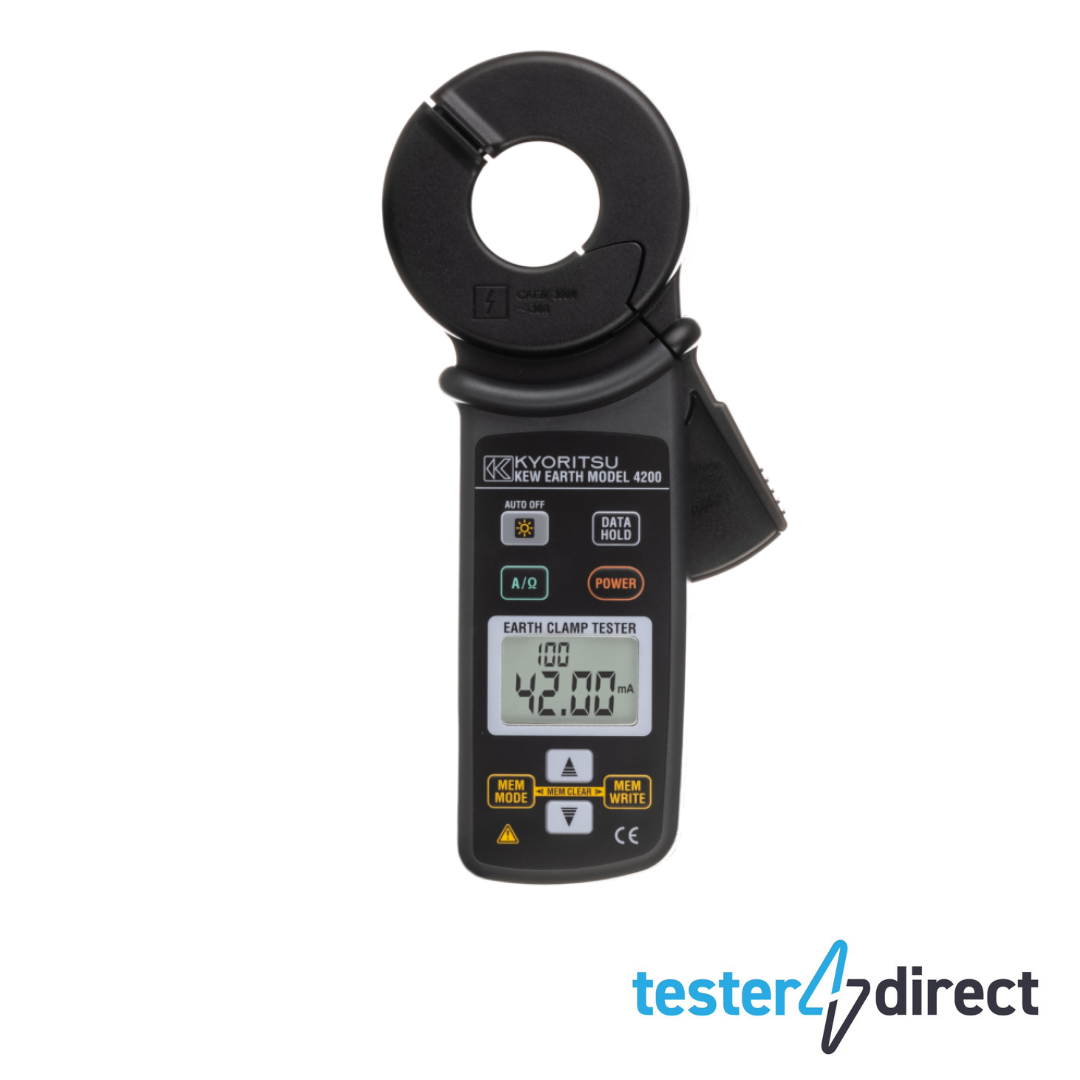 Kewtech KEW4202 Bluetooth Digital Earth Resistance Clamp Meter