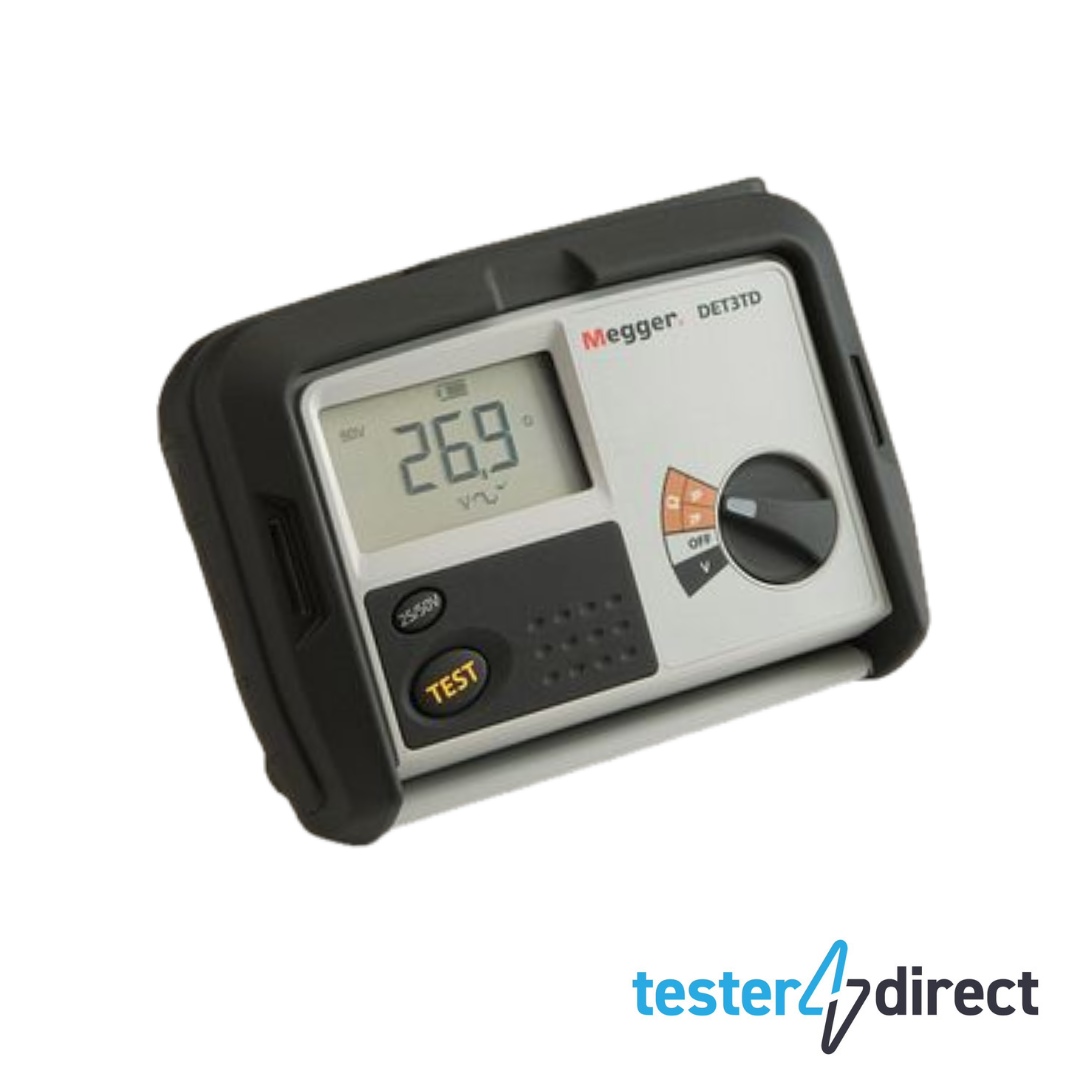 Megger DET3TD Digital Earth Testing Kit