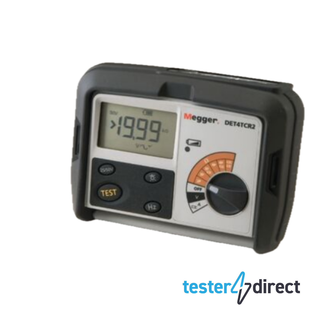 :Megger DET4TCR2 Rechargeable Earth Tester