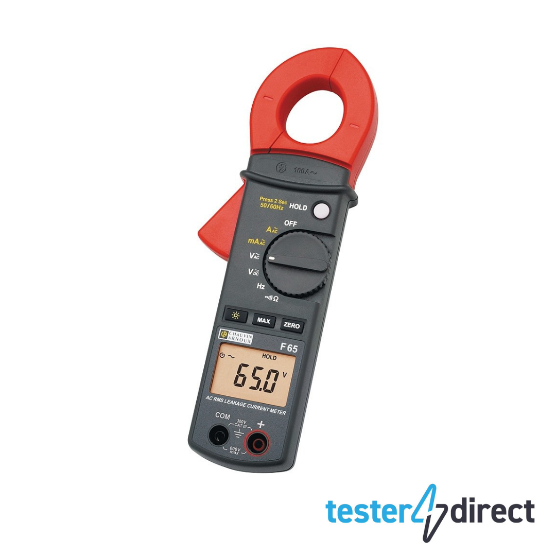 Chauvin Arnoux F65 True RMS Earth Leakage Current Clamp