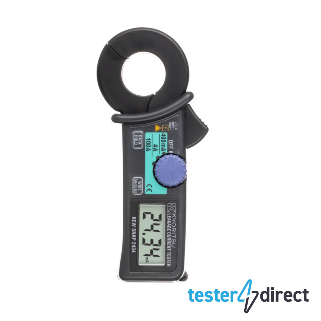 Kewtech KEW 2434 Earth Leakage Clamp Meter