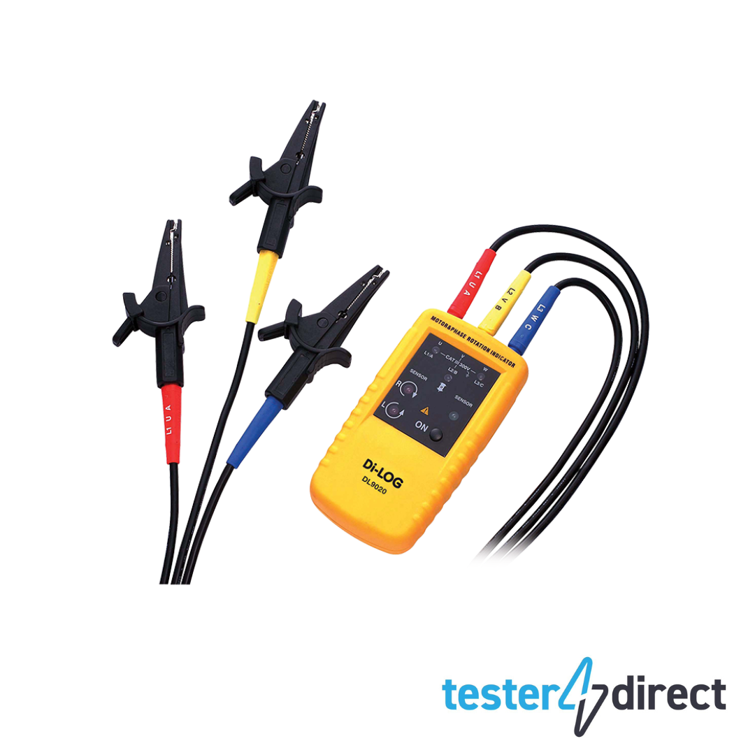 DiLOG DL9020N Phase and Motor Rotation Tester