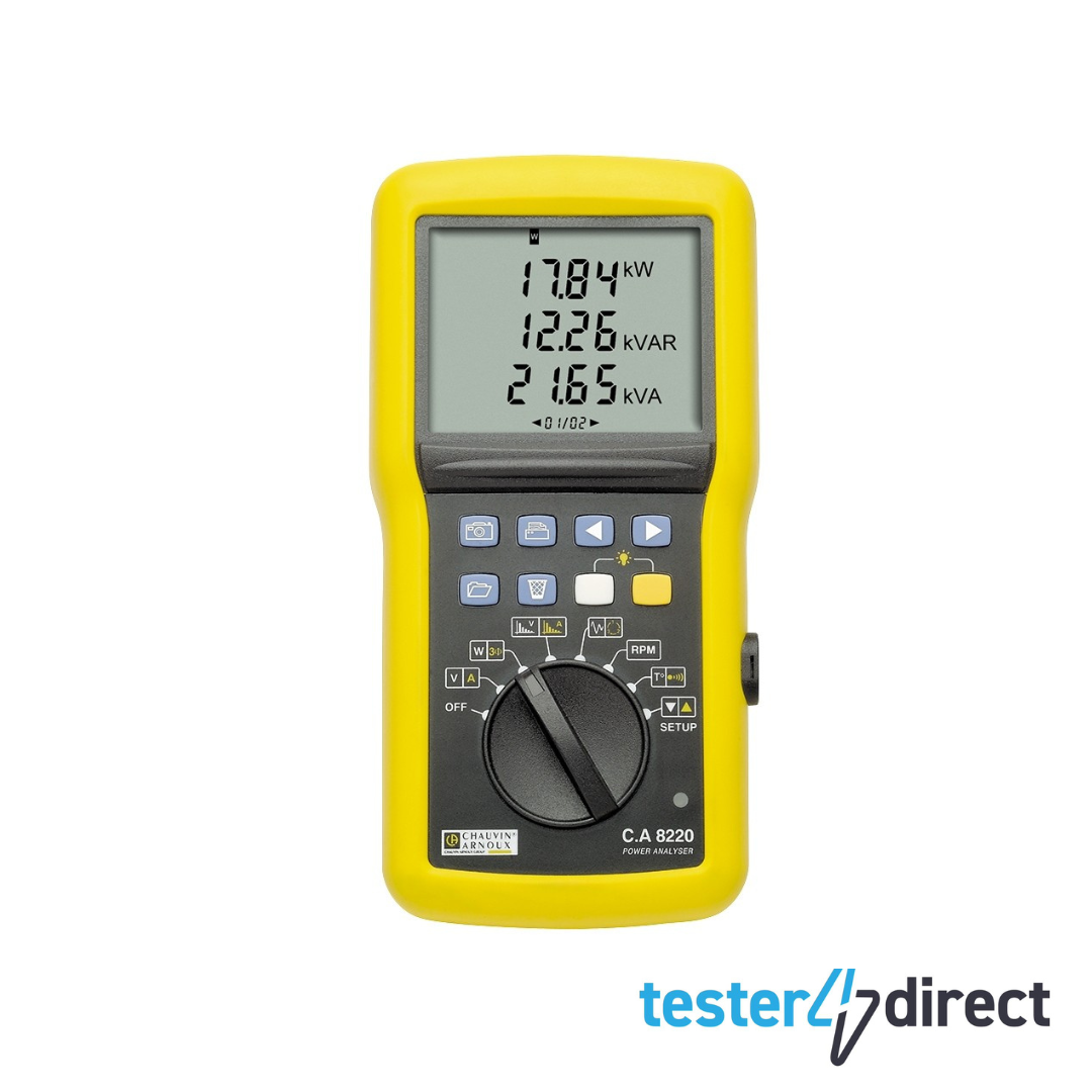 Chauvin Arnoux CA8220 Power & Motor Analyser