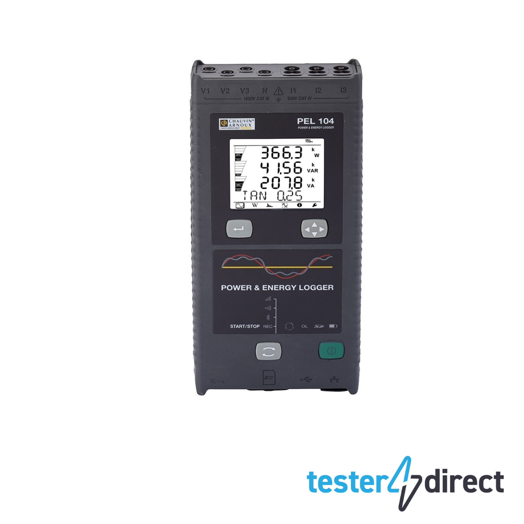 Chauvin Arnoux PEL104 Power Energy Logger