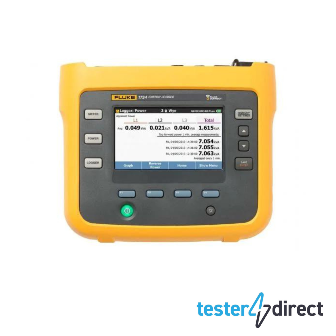 Fluke 1734 Three-Phase Electrical Energy Logger