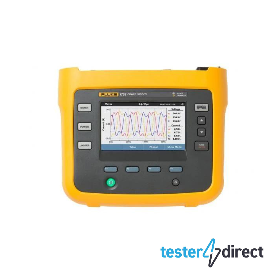 Fluke 1738 Three-Phase Power Quality Logger