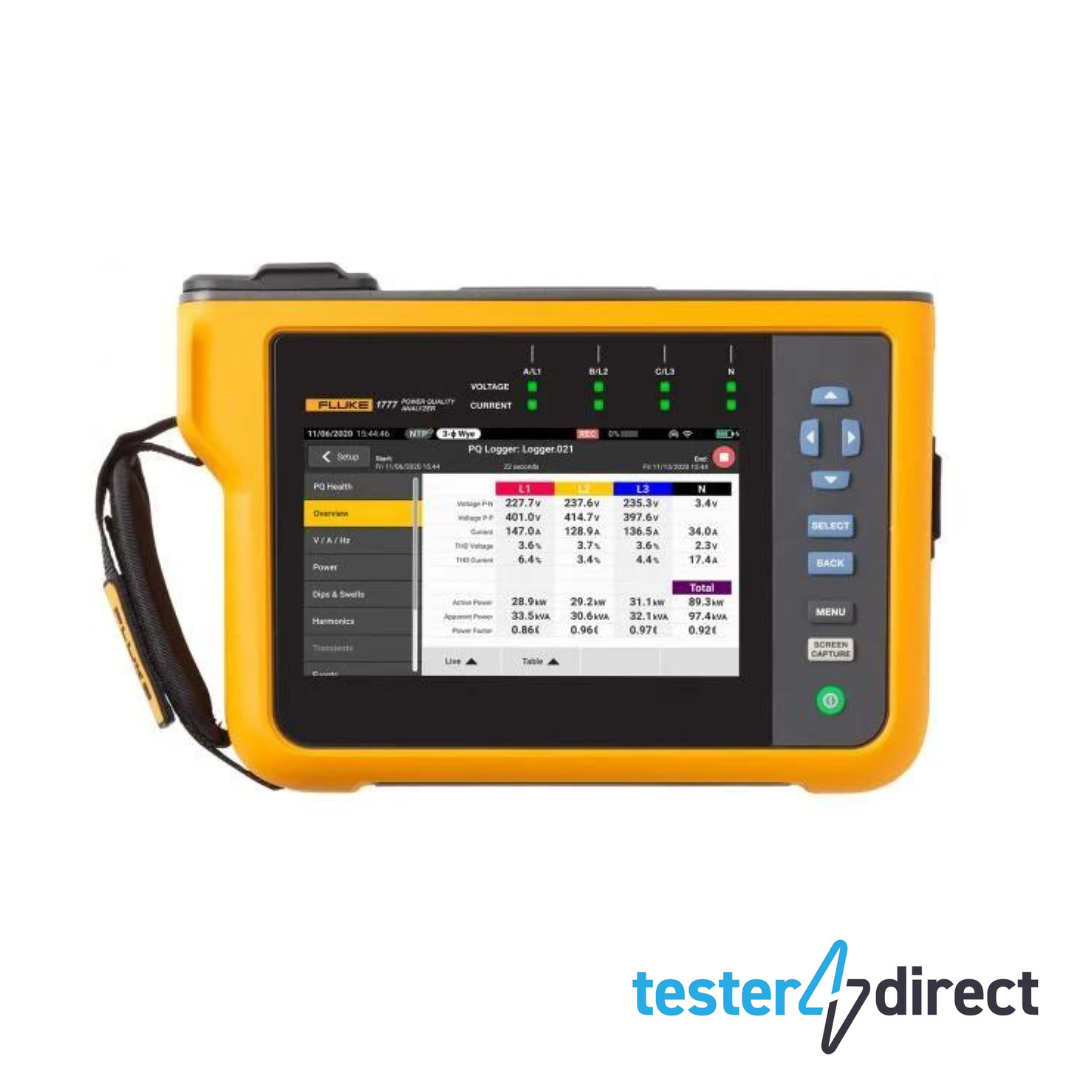 Fluke 1777 Three-Phase Power Quality Analyser