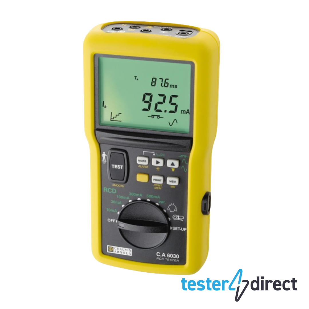 Chauvin Arnoux CA6030 RCD Tester