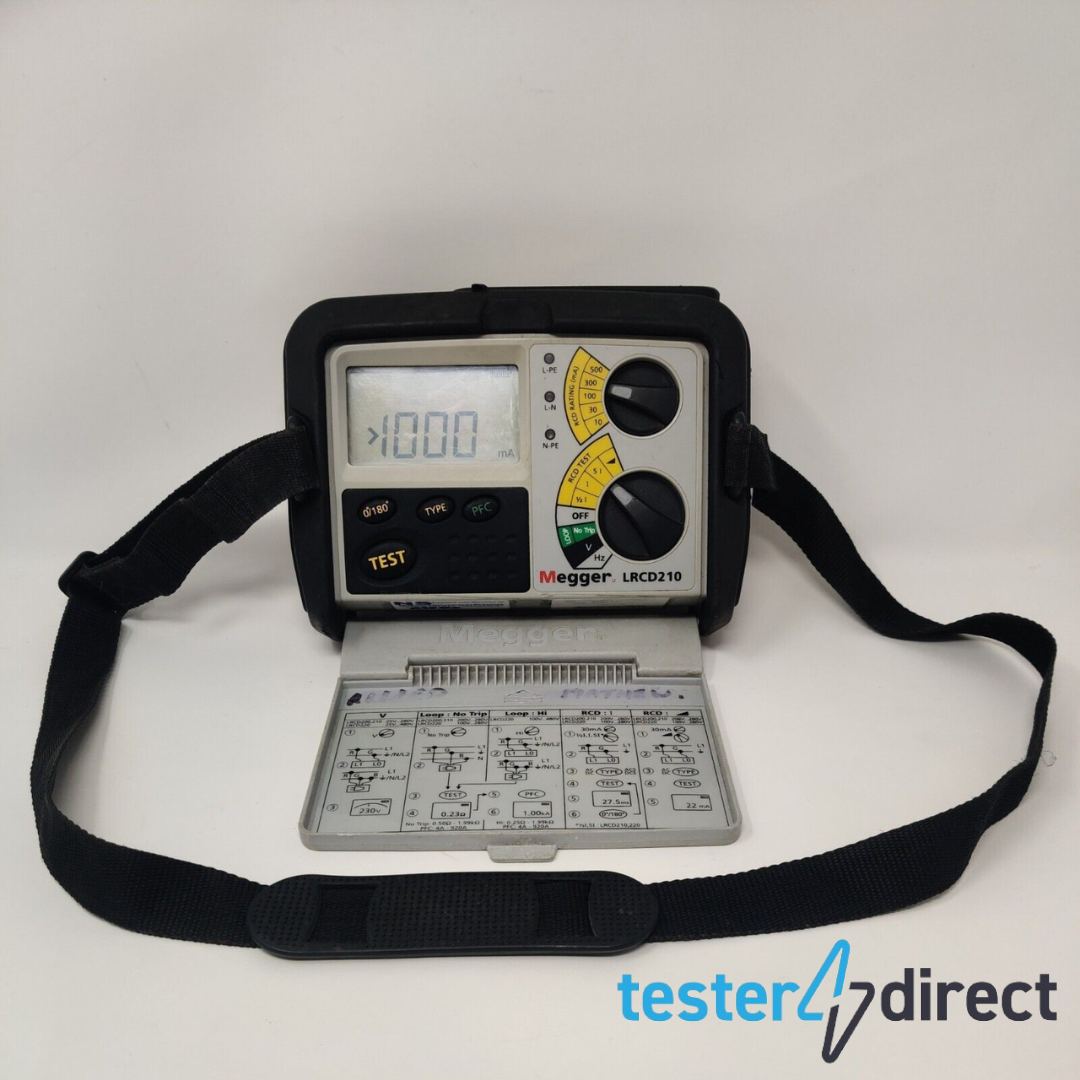 Megger LRCD210 Loop and RCD Tester