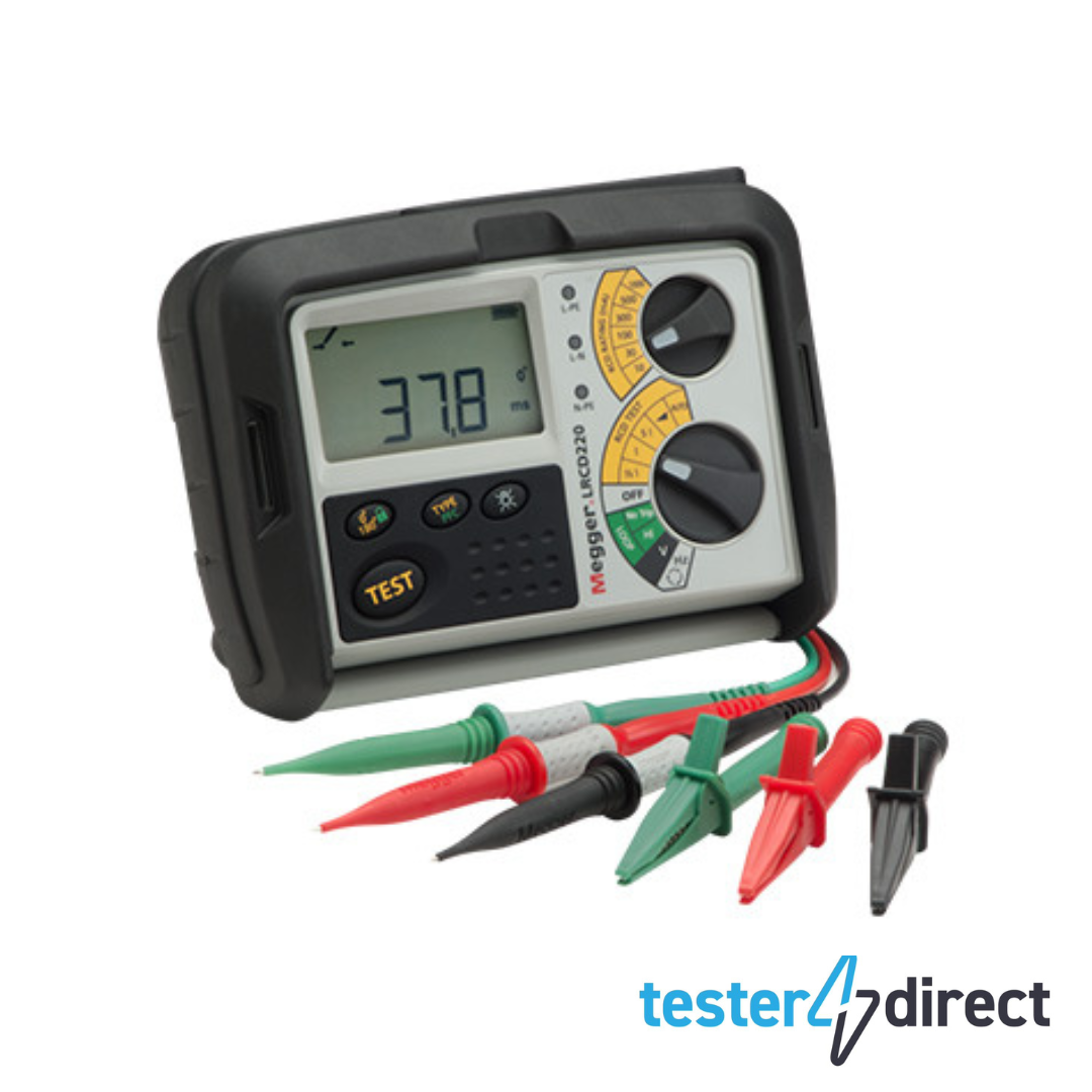 Megger LRCD220 Loop and RCD Tester