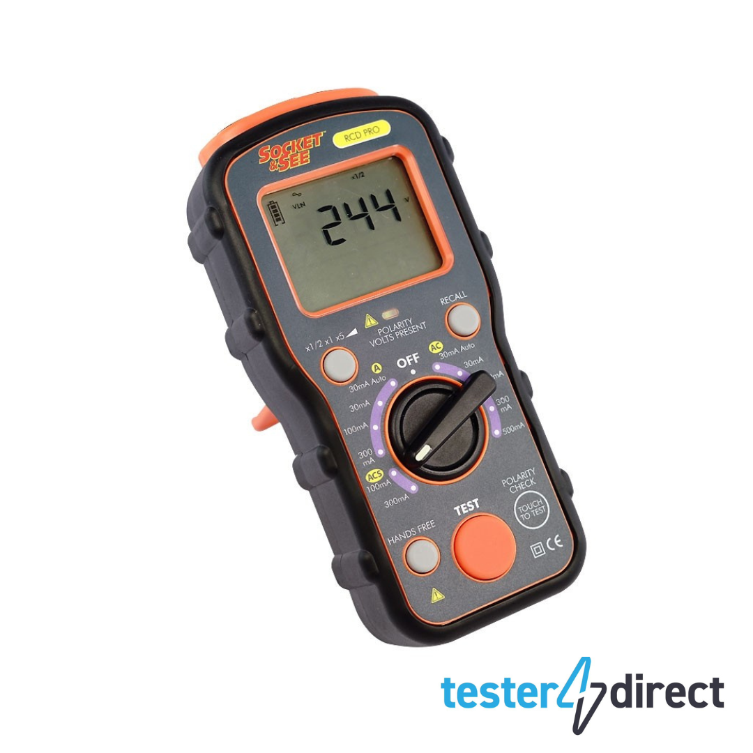 Socket & See RCD PRO Professional RCD Tester