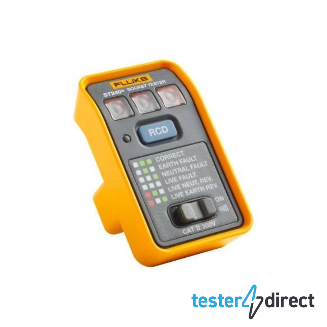 Fluke ST240+ RCD Socket Tester (Audible)