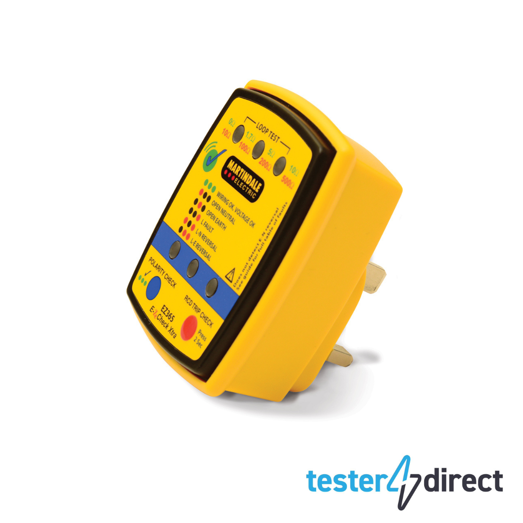 Martindale EZ365 Socket, Earth Loop and RCD Tester