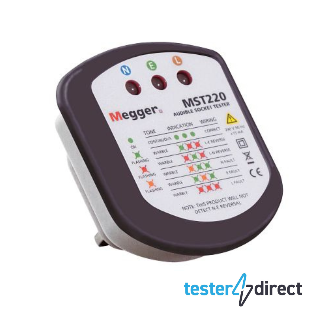 Megger MST220 Audible Socket Tester
